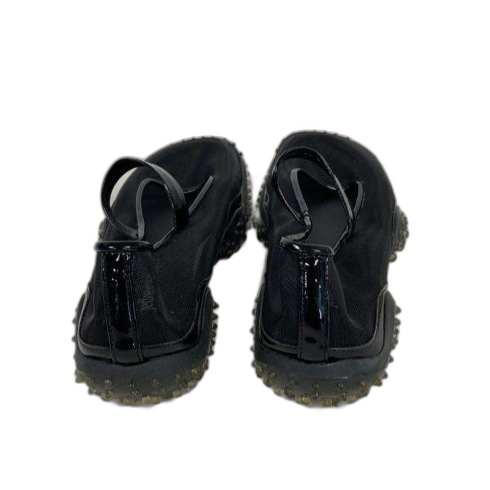 $150 Jeffrey Campbell Women's Black Mesh Flats Size 5 - Picture 2 of 5